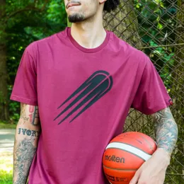 druga grafika: T-shirt BORDOWY