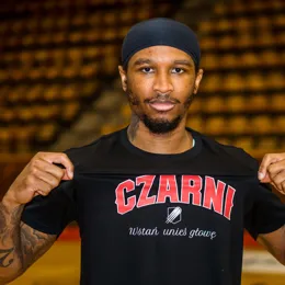 T-shirt czarny Wstań,unieś głowę